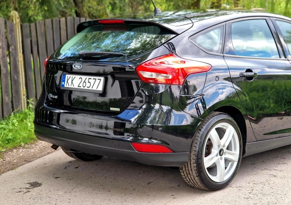 Ford Focus cena 34800 przebieg: 118000, rok produkcji 2015 z Kraków małe 596